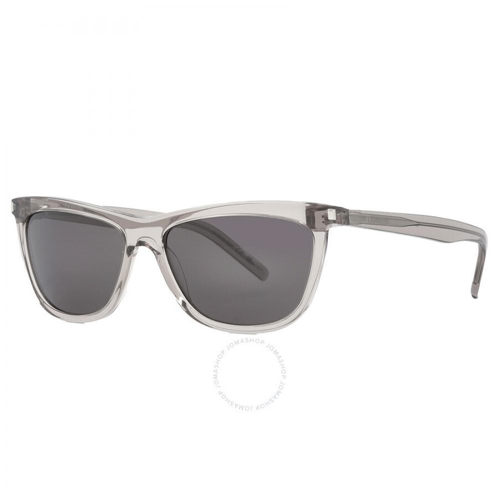 Saint Laurent Grey Cat Eye Ladies Sunglasses Sl 515 006 58
