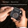 Portable Pocket FM AM SW Radio Speaker Bluetooth Music Player with Flashlight