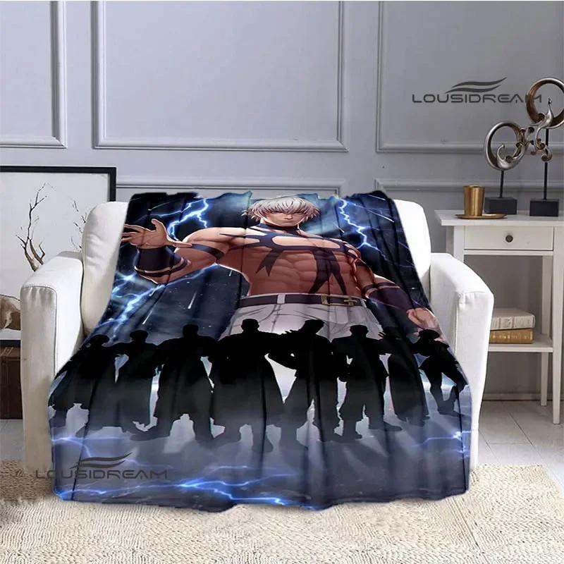 3D KOF game Cartoon blanket Warm Flannel blankets Soft and comfortable blanket Home Travel Blankets bed linings Birthday Gift