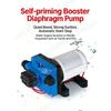 RV Water Pump - 12V/24V Self-priming Booster Pump - Horizontal Marine DC Miniature Electric High-pressure Diaphragm Pump