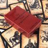 Las Cartas del Tarot Poseídas por Demonios - Baraja de Adivinación Oculta Goetia - 10.3*6cm 78 Tarot Demonológico Gótico Vintage