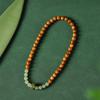Elegant and Refined High-polish Kukhe Tianyu Jade Bracelet for Men and Women, Natural Color, Bodhi Hand-held Prayer Beads Bracelet