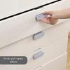2Pcs Window Cabinet Drawer Handles Door Wardrobe Handle Pastes Open Sliding Door Knob Device Organizers Self Adhesive