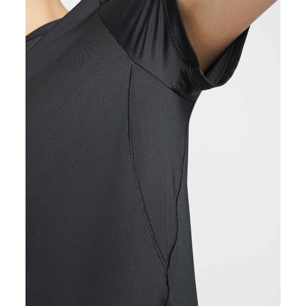 Nike Dri-Fit One Classic Moisture-Wicking Quick-Dry Breathable Solid Color Regular T-Shirt Women Tops FN2799-013