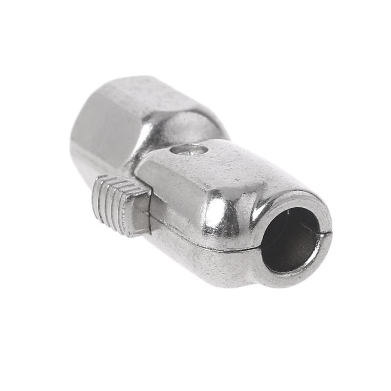 Tire Air Chuck Open Flow 1/4" F-NPT Quick Connect Metal Tire Inflator Lock on Air Chuck Mini Air Compressor