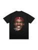 Basketball Star T-Shirt Unisex Wounisex Short Sleeve King James Head Graphic Cotton Tee Summer Streetwear Brand Tshirt Y2k Tops(1)