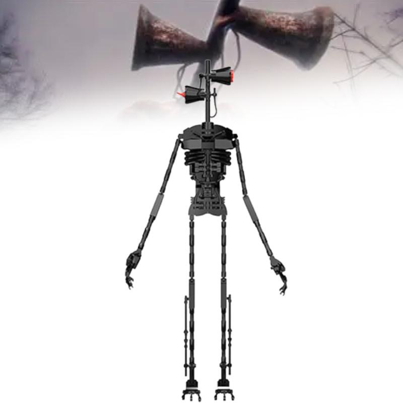 Town Game Terror Monster Siren Head Building Blocks Toys For Children Gifts