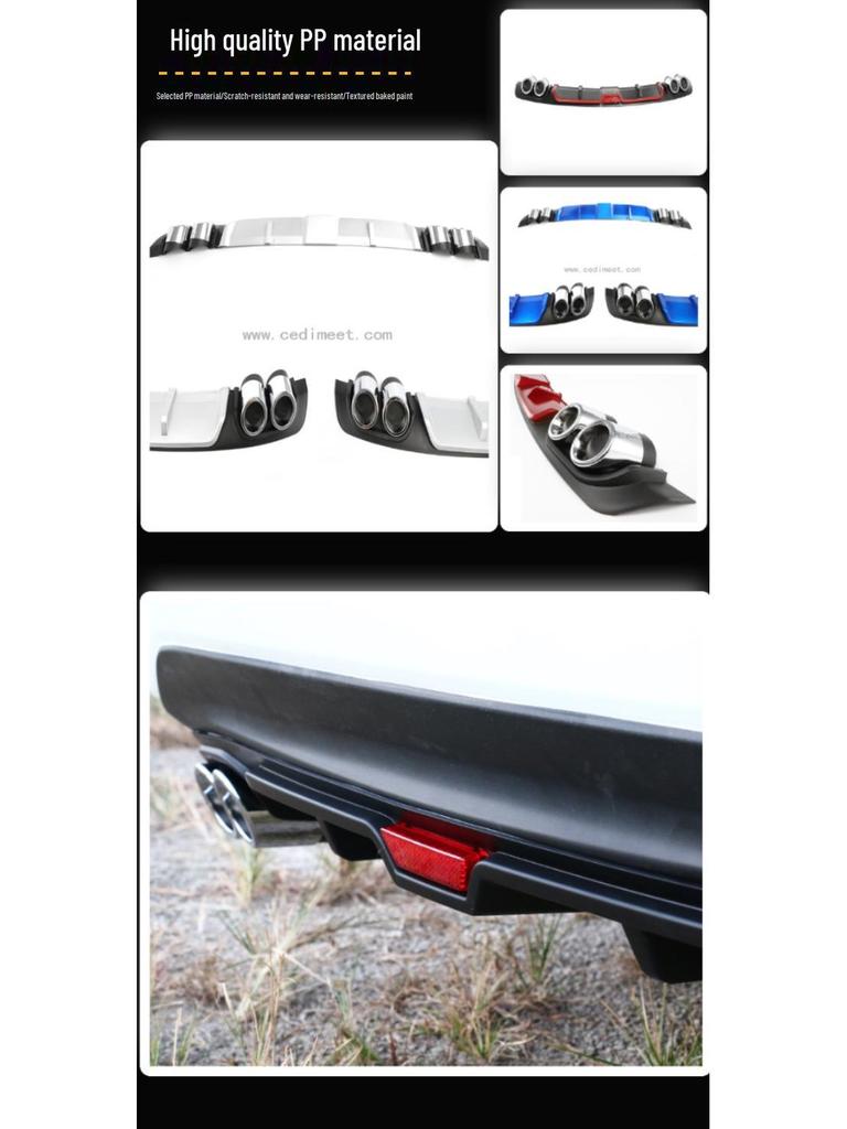 Universal Rear Lip Spoiler for Corolla and Civic - Car Accessory Modification