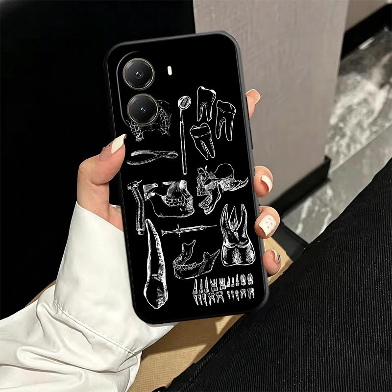 

Tooth Dentist Pattern Soft Phone Case for Xiaomi Poco X5 X6 X7 X8 Pro Max X3 F7 F8 Ultra M8 M7 M6 M5 Redmi 15 15C 14C 13C 12C X4 Xiaomi Poco X5 Pro