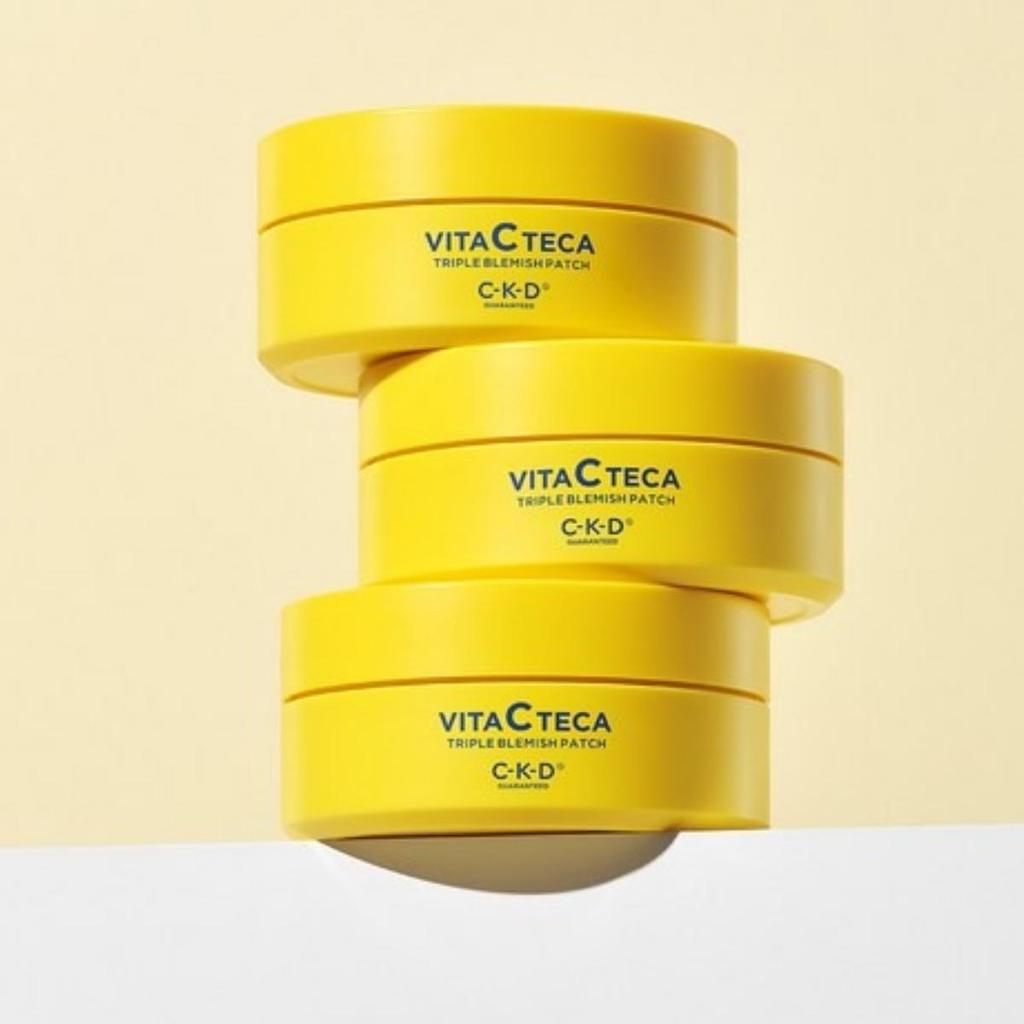 CKD Vita C Teca Triple Blemish Patch Brightening Spot Care 82g 60ea