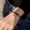 Colorful Tibetan Ethnic Style Adjustable Handmade Leather Cord Bracelet for Couples