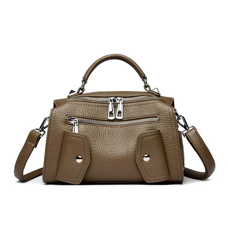 

Женская сумка новая портативная модная с рисунком личи, сумка через плечо для通勤, трендовая сумка-мессенджер большой вместимости