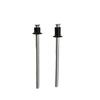 Gude Double-Sided Black Carbon Steel Countersunk Pop Rivets with Flying Head