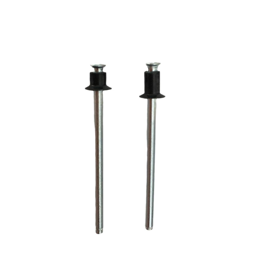 Gude Double-Sided Black Carbon Steel Countersunk Pop Rivets with Flying Head