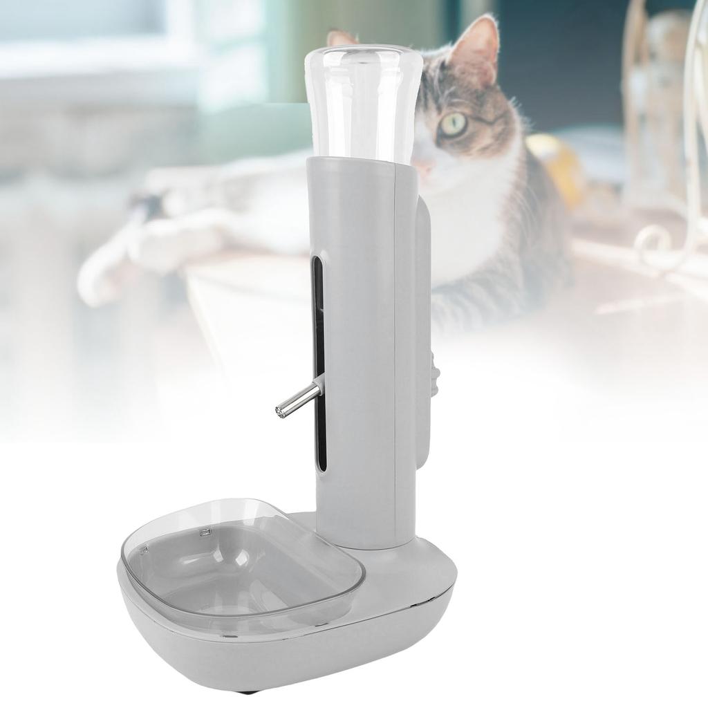 Pet Standing Water Dispenser Feeder Portable Automatic   Height Dog Standing Water Food Feeder for Home