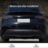 Tesla Model Y Rear Bumper Light Kit: Daytime Running, Brake Flash, Turn Signal, Rear Fog, Taillight Mod.