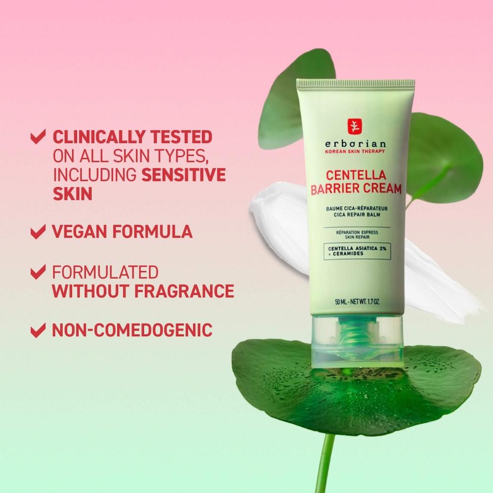 Erborian Centella Barrier Cream Cica Repair Balm 1.7 Oz 50 Ml