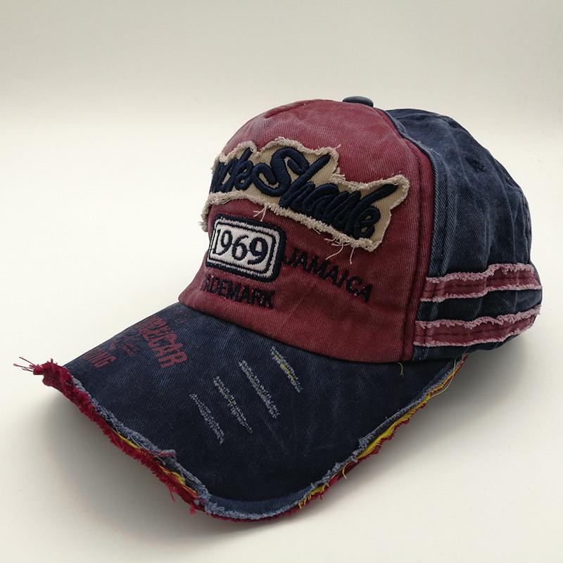 Fashion Letter Embroidered Baseball Cap With Wide Brim For Outdoor Casual Wear