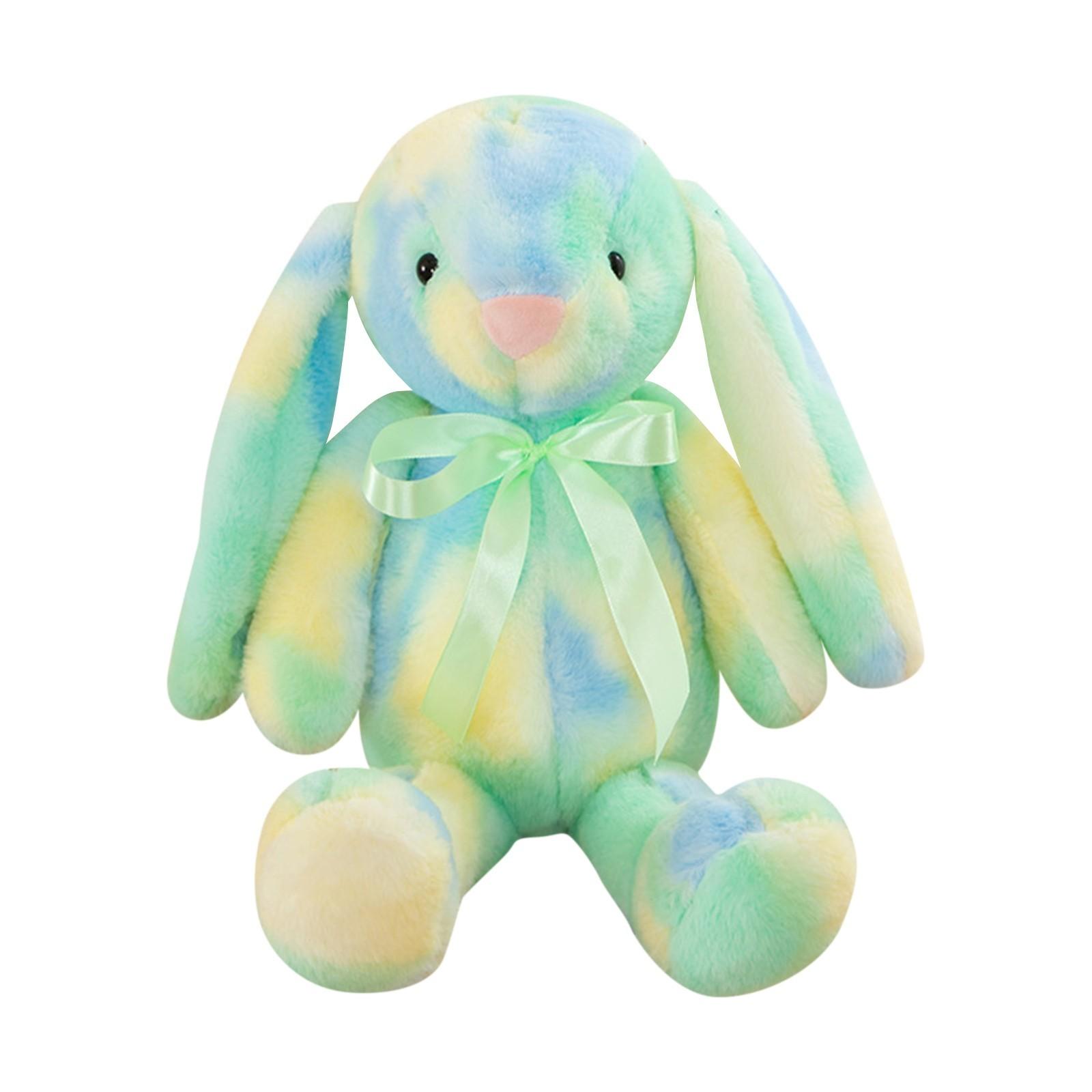 

Tie-dyed Colorful Doll Doll Cute Pillow 30 зелёный