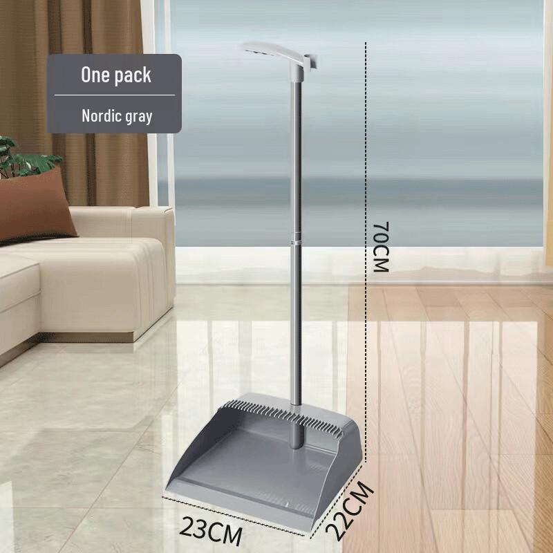 Ally Soft Broom and Dustpan Set