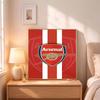 Arsenal Football Club Logo 5D Diy Diamond Painting Round Diamond Diy Frameless Holiday Artwork Suitable For Home Office Wall Decoration