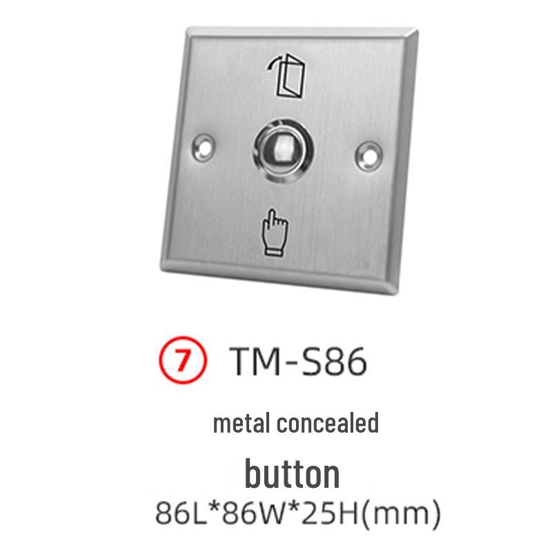 Infrared Sensor Touch Key & Glass Break Alarm Button for Emergency Access Control
