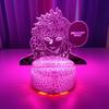 Anime Lamp Jujutsu Kaisen Led Night Light Action Satoru Gojo Nightlight Decoration Lamps Bedroom Decor Birthday Gifts 3D figure Poseable Articulated