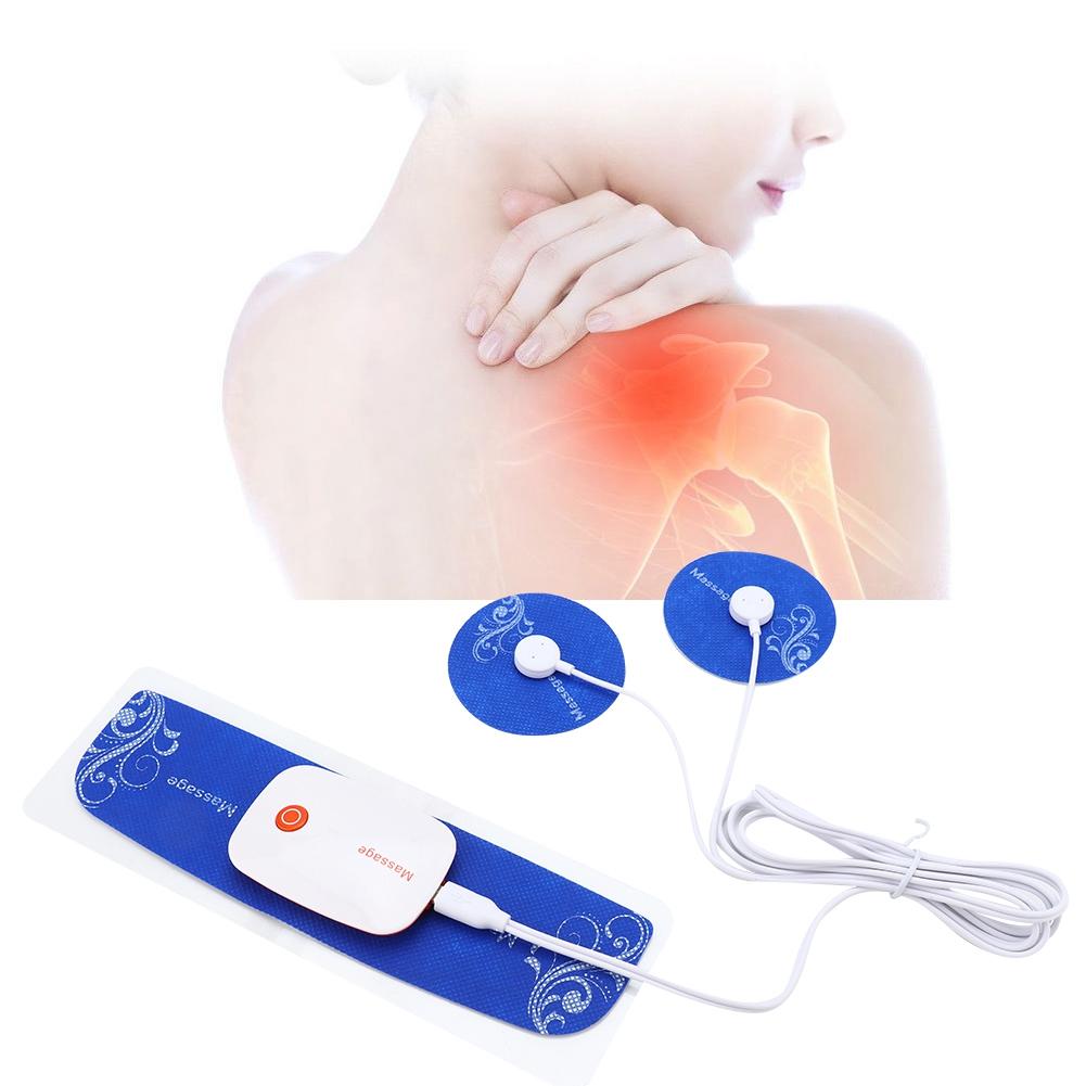 Mini Wireless Tens EMS Therapy Instrument Cervical Vertebra Pain Relieve Massager