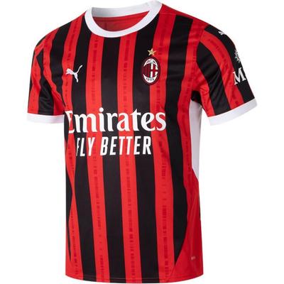 Puma AC Milan 24/25 Home Jersey 'Red Black' Men's 774979-01