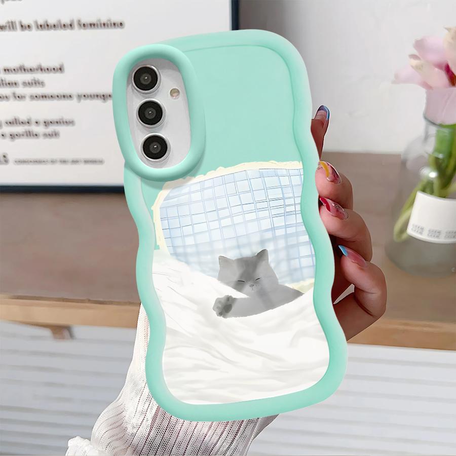 Mjukt mobilskal för Samsung Galaxy A21s A15 A52 A14 A11 A13 A12 A16 A22 A53 A06 A23 A33 A03 A04 A05 Tecknad Hund