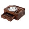 American Style Wooden Cigar Ashtray Solid Wood Drawer Style Cigar Ashtray Portable Car Ashtray Cigar Cutter