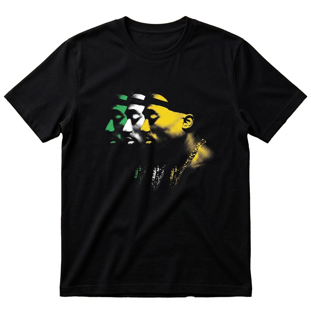 Tupac Three Faces Graphic Tee 2Pac Hip Hop TShirt a Perfect Gift