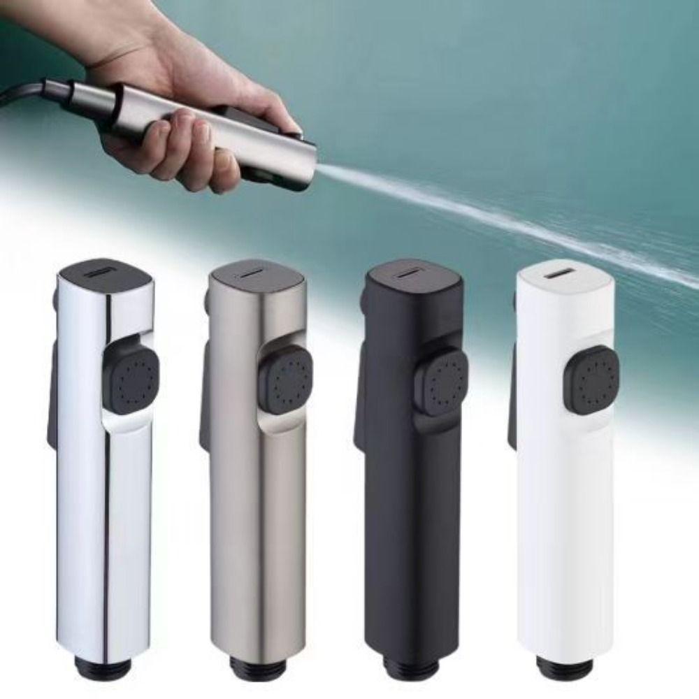 High Pressure Handheld Bidet Sprayer G1/2 Connector Toilet Douche  Household Cleaning