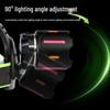 Dual-Light LED Laser Cannon Rechargeable Headlamp - Super Bright, Long Battery Life, Ideal for Night Fishing