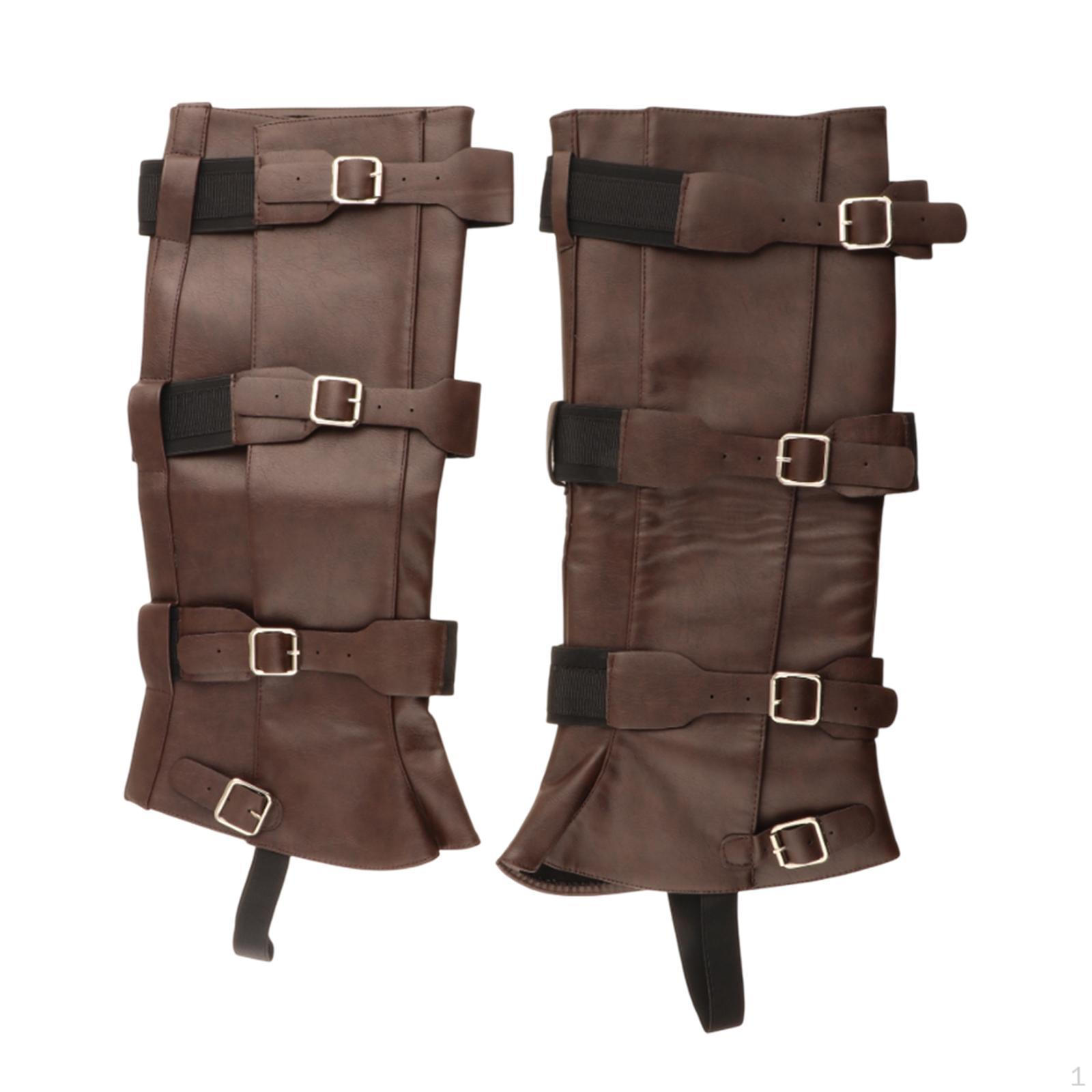 

Мужские бахилы для пиратских костюмов Coffee Height 42.5cm