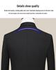 Men's Korean Slim Fit Double-Breasted Suit Set – Casual or Wedding Tuxedo