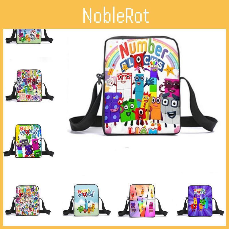Numberblocks Bookbag With Zipper Closure And 20l Capacity Resistant To Wear And Tear