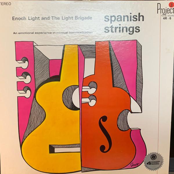 

LP Record ENOCH LIGHT & THE LIGHT BRIGADE - Spanish Strings (- 4CH Quadraphonic 4R6 PROJECT 3 TOTAL 1971 Japan Latin Used