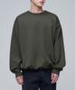 Flat Terry Oversized String Sweatshirt [Dusty Khaki]