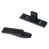 Bracket Panel Clips Tool Accessories 4 Pair ABS Plastic Material Plinth Fasteners For Fixed Kitchen And Cabinets