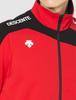 DESCENTE Stretch Training Jersey Size S Men's 4-Way Set, Sweat-Wicking, Red,