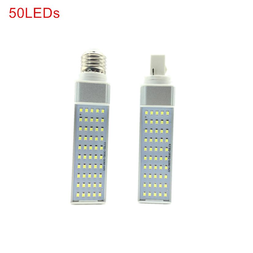 LED Bulbs 7W 9W 11W 13W 15W 18W G24/E27 LED Corn Bulb Lamp Light SMD 2835 Spotlight 180 Degree AC85-265V Horizontal Plug Light