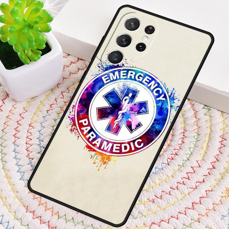 EMT EMS Medical Rescue Phone Case for Samsung Galaxy Note 10 Pro S26 Ultra S23 S24 FE S25 S21 S22 PLUS Shockproof Cove