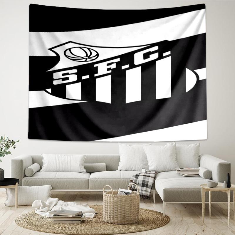 1PC Fc Crest Design Printed Tapestry Room Decoration Wall Hanging for Living Room Bedroom, dormitory, Birthday and Christmas gifts