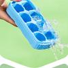 Tragbare Wiederverwendbare Silikon Eiswürfelform Bar Club Flexibel Staubdicht Weineiswürfelform mit Deckel Gadget Zubehör
