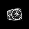 Captain Anchor Solid Ring 316L Stainless Steel Men Boys Gothic Biker Ring Size 7-15