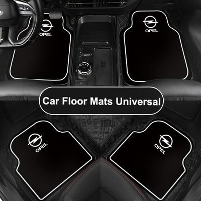 Car Floor Mats Auto Front and Rear Carpet Foot Mats with Rubber Backing For Insignia Astra Antara Meriva Zafira H G Corsa
