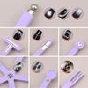 2Pcs 8-in-1 Cat Eyes Nail Magnet Multi-function Cat Eyes Gel Polish Nail Art Magnet