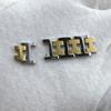 Used Hermes Clipper Top x 4 Watch Parts Watch Parts H Gold Silver