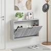 Wall Mounted Shoe Cabinet HOORN 71 x 17 x 43 cm Engineered Wood